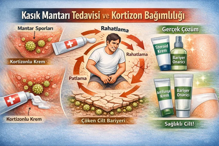 Sahte İyileşme İllüzyonu: Kasık Mantarında Steroid Bağımlılığı ve Gerçek Çıkış Yolları