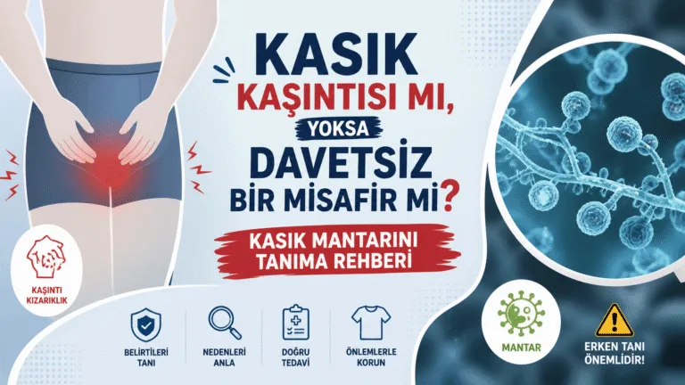 Kasık Kaşıntısı mı, Davetsiz Misafir mi? Kasık Mantarı Rehberi